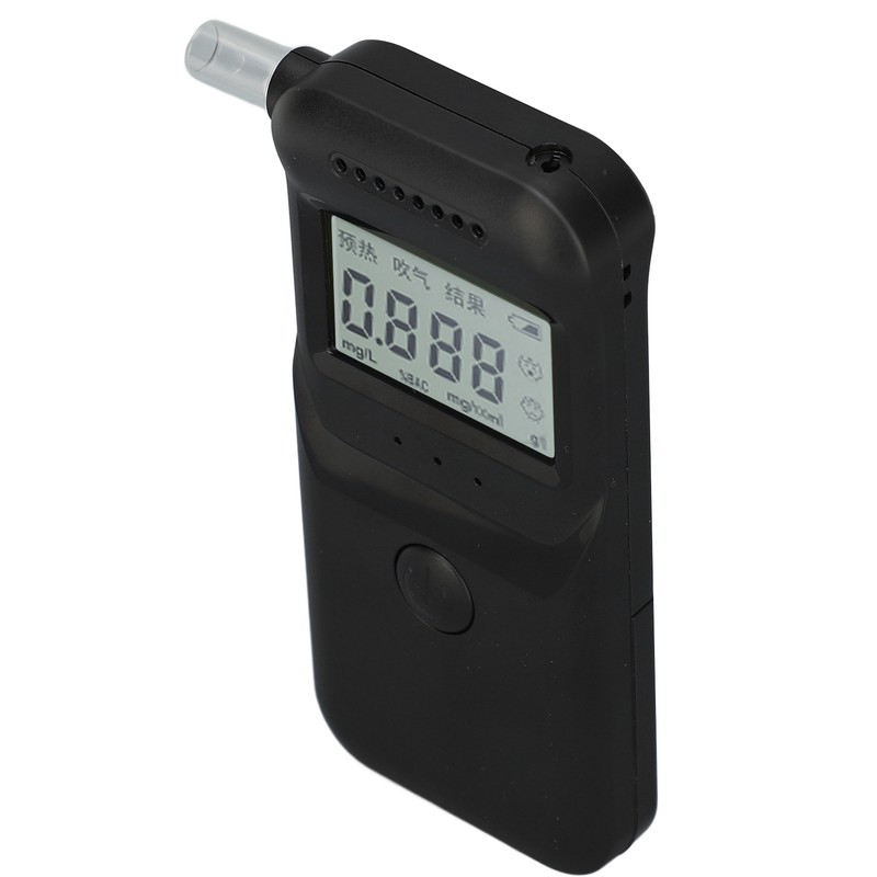 Digital Alcohol Checker Portable Breath Analyzer LCD Display High Accuracy
