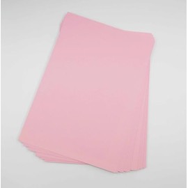 Sixstore A4 Coloured Paper, Card 50 Sheets Assorted Colours, Real 200GSM, Crafting and Decoratin, Art Paper (297 x 210mm) (Pastel Pink)