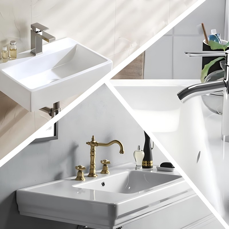 2 Set Wall-Mount Sink Fixing Screws,Sink Installation Hardware for Bathroom