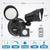 ALUSSO LIGHTING 25W LED Security Light Remote Control 2000lm, 3000K-6500K