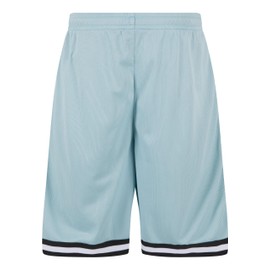 Urban Classics Men's Shorts, Ocean blue/black/white