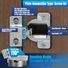 8 PCS Replacement for 30.310-11.02 Blum Cabinet Hinges, 110 &