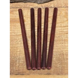 Cross Road Game Calls 5- Dymondwood Rosewood Color 5/16"  Turkey Call Supplies Striker Dowels