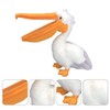 Tomaibaby Pelikan Bird Plush Toy Stuffed Farm Animal Toy Soft