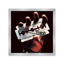 Silver 12-Inch Vinyl Record Picture Frame for LP Album Covers – Wall & Tabletop Display for 12” Vinyl Sleeves | Album Art Holder