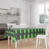 Bonamaison Kitchen Decoration, Tablecloth, Neon Green Fume, 140 x 160