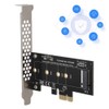 Tosuny Tarjeta de Expansión PCI-E a M.2 Convertidor Conector Adaptador