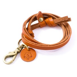 HUKURO Neck Strap, Light Neck Holder, Tochigi Leather, Made in Japan, brown (light brown)
