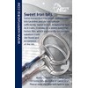 Harrys Horse Anatomic ring snaffle, 14mm French mouth, Sweet Iron