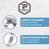 Pangaea Tech Stainless Steel Hose Clamps 25-40 mm Pack of