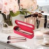 Pinkmik Makeup Brush Bag Slim Clear Makeup Bag Transparent Travel