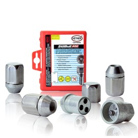 Set of 4 Wheel Locking Nuts M1/2 UNF + Fits Jeep Wrangler 1987-2017 All Models AEx4