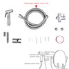 Stainless Steel Bidet Sprayer Spray Head Toilet Attachment Cleaning Tool