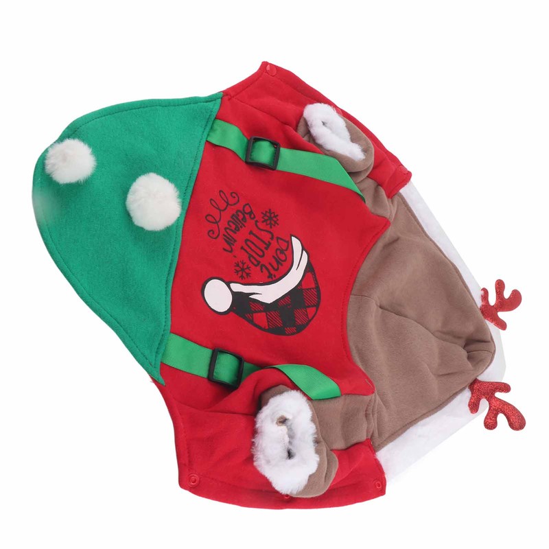 Pet Christmas Costume Autumn and Winter Seasons Cute Deer Costumes