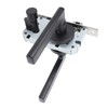 House Door Handle Lock Aluminum Black Antioxidant Coating Shock Resistance