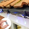 UtySty 60 Pack Fairy Lights Clips Christmas Light Clips Double