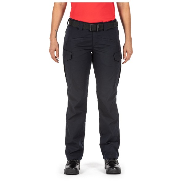 5.11 Tactical Women's Icon Cargo Pant, Flex-TAC Stretch, Guessted, Comfort Waist, Style 64447, Dark Navy, 6R