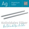 Colloimed Silver Electrodes XL 1 Pair 2 mm x 140