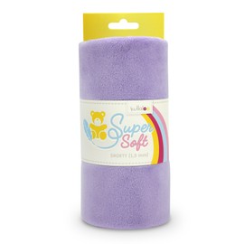 kullaloo Plush Fabric | Solid Lavender Minky Fabric for Sewing | Super Soft Cuddle Material | 39.5x29.5" | Plushies, Baby Blankets, Pillows, Dog Beds, Cat Beds, Beanies, Baby Accessories, Apparel