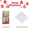 Red False Nails, Almond Christmas Press On Nails, 24Pcs Fake