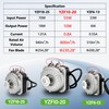 YZF10-20 Condenser Fan Motor AC 120V 60Hz 1550rpm 10/55W 0.8A