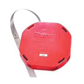 Starrett Tempered Steel Thickness Gage or Feeler Stock in Rolls with Straight Leaves Type - Ideal for Carpenters and Home Improvement - 25' x 0.50" Size of Leaves, 0.015" Thickness - 666-15