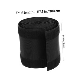 SHINEOFI Hook and Loop Cable Protector Sleeve Durable Floor Cable Cover for Organizing Cords Easy to Use and Cut for Settings