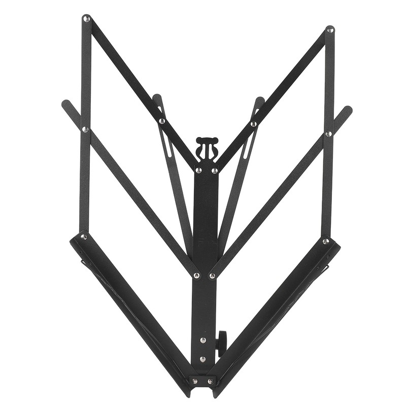 Folding Sheet Music Stand Metal Adjustable Portable Foldable Desktop Table