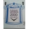 VAP2000 Vaporera Olla De Aluminio De 50 Litros Con Tapa