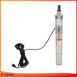 CCIYU ✅1" 220V/60Hz 1Hp Screw Pump Submersible Water Deep Well Pump Stainless Steel