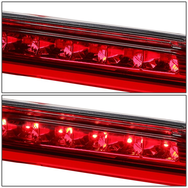 DNA MOTORING 3BL-GMCEQ13-LED-RD Red Lens LED High Mount 3rd Third