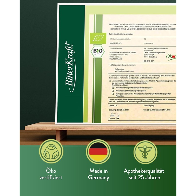 BitterKraft! Dignatio Bladder Power - 100 ml | Natural Support