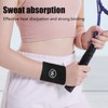 Muñequeras, 2 Pares de Deportes de Baloncesto, Pulsera Absorbente de