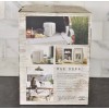 Rae Dunn Mini Fridge “CHILL” – 6-Can Cooler & Warmer