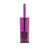 Spirella 10.15299 Toilet Brush Cubo Clear Fuchsia