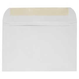 LUXPaper 6 x 9 Full Face Window Envelopes | Bright White | 28lb. Text | 50 Qty