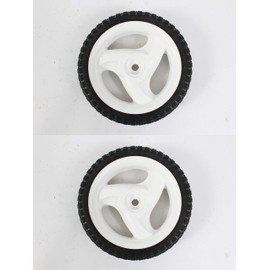 Husqvarna 2 Pack Genuine 583720201 8" x 1.75" Wheel Fits Craftsman 194348X427