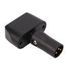 Electric Wheelchair Light 3 Pin XLR Head USB Charging Adjustable