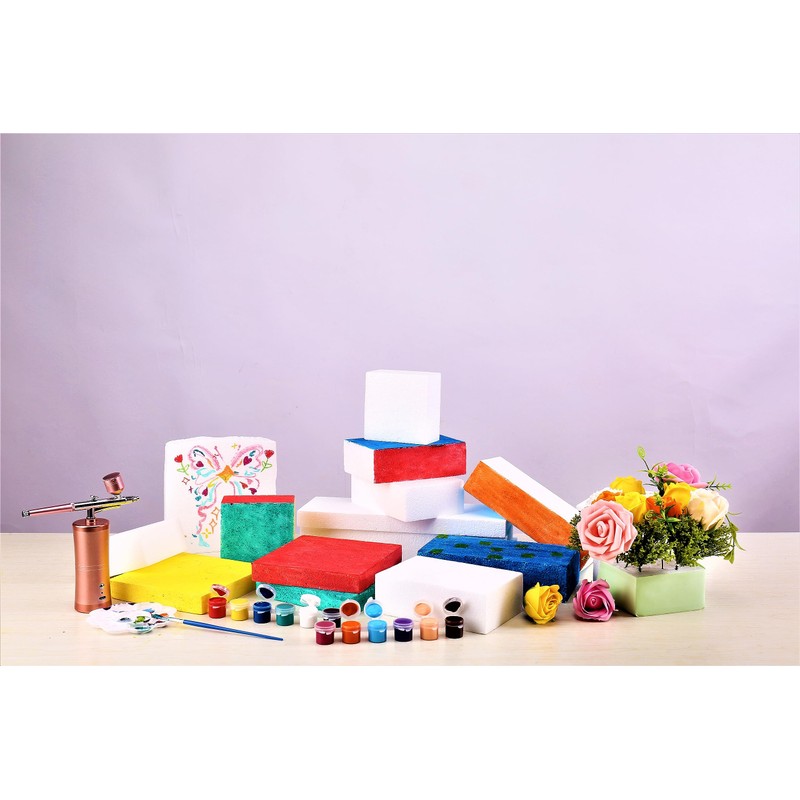 AMZQNART Craft Foam Blocks, 1 in Thick 17x11" EPS Polystyrene