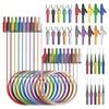 Goupchn Banana Plug Silicone Test Leads Kit 4mm Fully Insulated