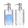 Diakey Acrylic Hand Soap Dispenser, Crystal Clear Modern Liquid Soap