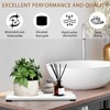 4PCS Water Absorbing Stone Tray, Quick Drying Diatomite Stone Sink