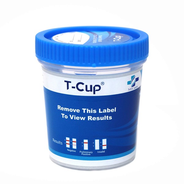 MiCare [15pk] - 10-Panel Multi Test Cup (AMP/BUP/BZO/COC/mAMP/MDMA/MTD/OPI/OXY/THC) #MI-TDOA-8104