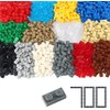 Basic Parts - Juego de 700 bloques de azulejos de
