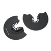 10 Pcs Semi Circular Saw Blade 88mm High Carbon Steel