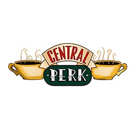 Friends Central Perk Coffee Shop Iron on Heat Transfer Patch