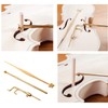 TUOREN 19pcs Violin Bridge Fitting Tool Include Crack Repair Tuning