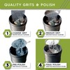 Polly Plastics Rock Tumbler Grit Refill, Final Polish 1200 Fine