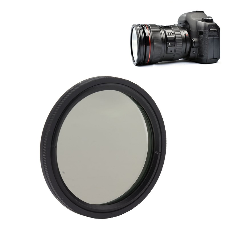 Lightdow Camera ND Filter ND2 to ND1000 Adjustable Optical Glass