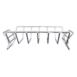 Hunsaker Heavy Duty Turkey Rack - Multi-Use 304 SS Roasting Rack for Turkey, Ribs & More - Durable, Versatile Design for Perfect Grilling or Smoking - Ideal for BBQ, Smoker, Oven, or Grill Use